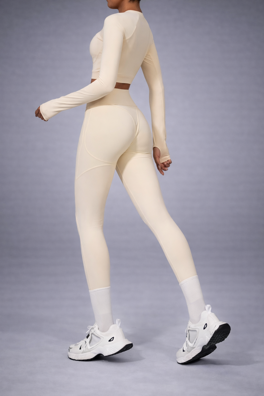 Seamless Sculpt High-Waist Yoga Set